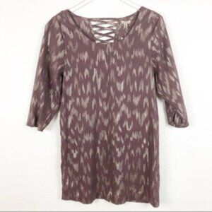 NWT Urban Outfitters | Women's Long Sleeves Ecote Purple Metallic Top Size Small